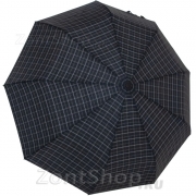 Зонт мужской Diniya 2255 (17299) Клетка, Синий