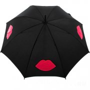 Зонт трость женский Fulton Lulu Guinness L777 2877 Губы (Дизайнерский)