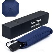 Зонт в подарок мужчине синий увеличенный купол Ame Yoke OK60-B (2)