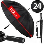 Зонт трость для двоих Diniya 2763 чехол, ручка прямая
