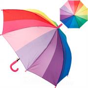 Зонт детский Diniya 2607 16381 Мультиколор (розовая ручка)
