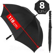 Зонт трость гольфер Fulton S667 001 Черный