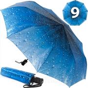 Зонт женский Vento 3315 16397 Капли Голубой