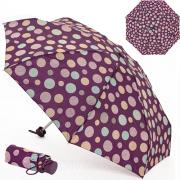 Зонт мини TopRain 5003 16401 Горох Фиолетовый