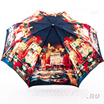 Зонт женский Zest 53864 7529 Кафе на набережной (сатин)