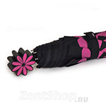 Зонт женский H.DUE.O H119 11379 Ромашки розовые (Дизайнерский)