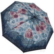 Зонт женский DripDrop 975 (16829) Бирюзовый орнамент
