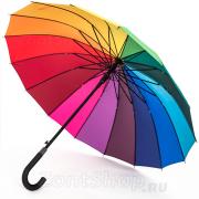Зонт трость женский ArtRain 1632 Радужный