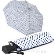 Зонт женский DripDrop 988 16586 Белый в горох