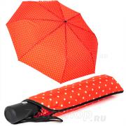 Зонт женский DripDrop 988 16587 Оранжевый в горох