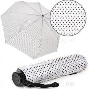Зонт женский ArtRain 3216 16595 Белый в черный горох