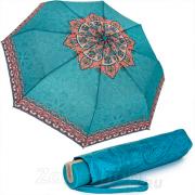 Зонт женский ArtRain 3516 (16608) В бирюзовой палитре