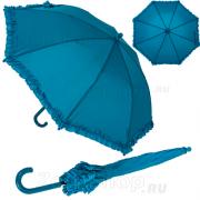 Зонт детский ArtRain 1652 16675 рюши Бирюзовый