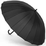 Большой зонт трость MIZU MZ-24-L (1) Черный