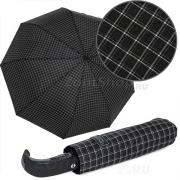 Зонт мужской Diniya 2255 (16992) Клетка, Черный