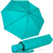 Зонт однотонный Diniya 121 17084 Бирюзовый