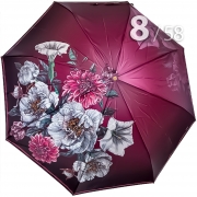 Зонт Три Слона L-3825 (P) 18270 Цветочное королевство розовый (сатин)