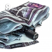 Зонт Три Слона L-4835 (V) 18127 Крым, компактный (сатин)