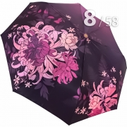 Зонт Три Слона L-3825 (N) 18527 Розовые хризантемы (сатин)