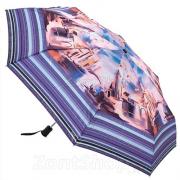 Зонт женский Diniya 144 (17454) Прогулка по Венеции сатин