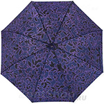 Зонт трость женский Prize 165 10157 Листья на синем