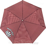 Зонт женский H.DUE.O H251 (3) 11491 Ромашка Красный