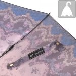 Зонт наоборот женский Три Слона 100 R/JS 14160 Кружева на серебре (обратное закрывание, сатин)