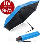 Зонт Knirps U.200 BLUE WITH BLACK (UV Protection 95%) 2200