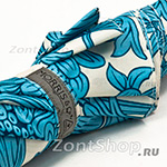 Зонт трость женский Fulton L715 2335 Morris & Co Цветы (Дизайнерский)