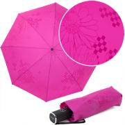 Компактный облегченный зонт Три Слона L-4898-C (17910) Цветы бабочки Розовый