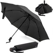 Зонт с обратным отрытием закрытием Knirps Re³ 1008 black черный