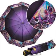 Зонт Три Слона L-3102 (E) 17986 Фиолетовый кант (сатин)