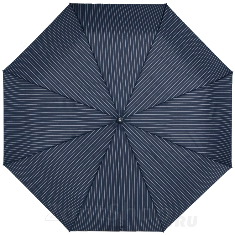Большой зонт Ame Yoke OK65-CH 16417 Синий в полоску