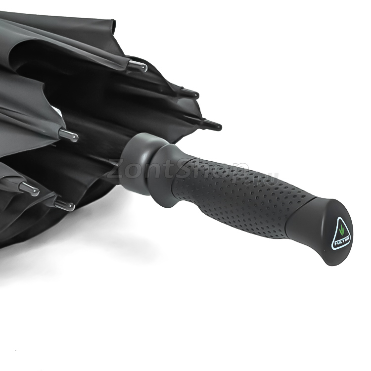 Зонт трость Fulton S942-01 Caddie Golf Black (Черный) гольфер