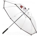 Зонт детский прозрачный ArtRain 1511 (13207) Далматинец с мишкой