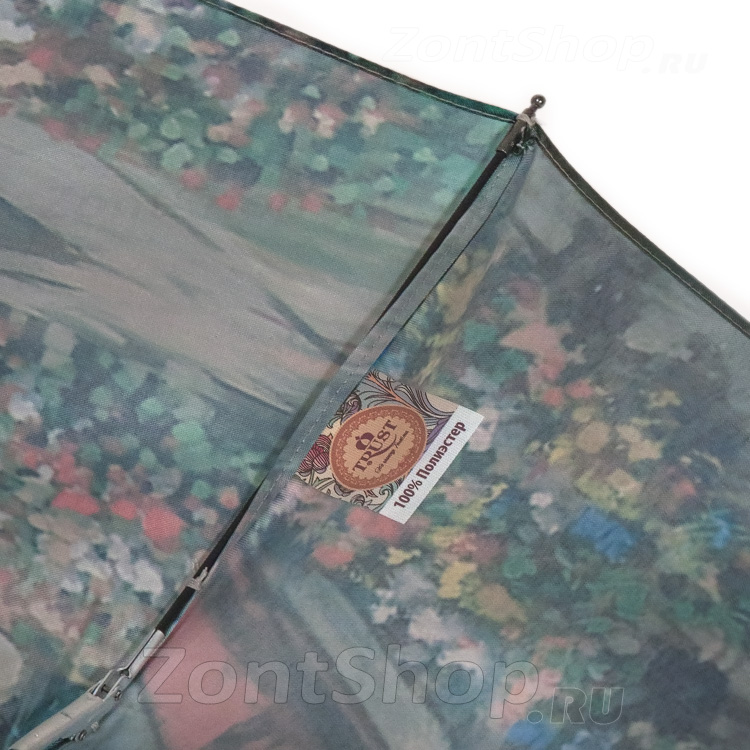 Зонт женский Trust 42372 11408 Цветущая набережная (сатин)
