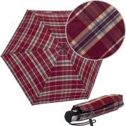 Зонт AMEYOKE OK571-CH (10) Клетка, Бордовый