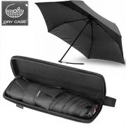 Зонт Knirps X4U BLACK 1001 Оригинальный компактный дорожный с защитный чехлом для сушки