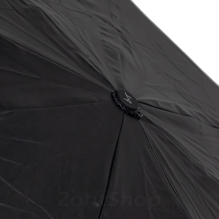 Зонт женский Ame Yoke OK-589 16043 Гусиная лапка Черный бежевый (двусторонний)