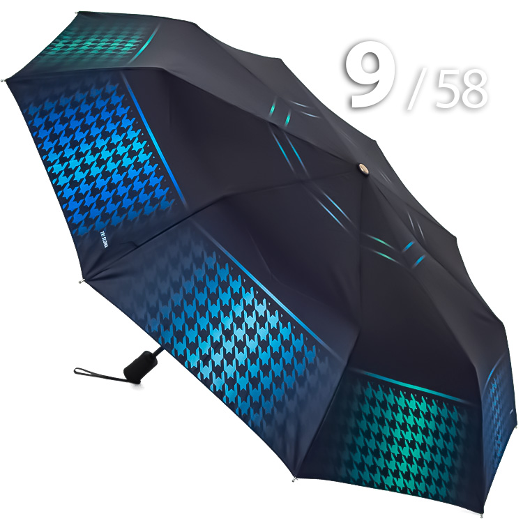 Зонт Три Слона L-3992 (B) 18082 Гусиная лапка синий