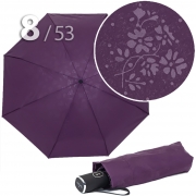 Зонт Три Слона L-4806 (F) 17904 Цветы Фиолетовый, компактный