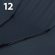 Зонт Три Слона M7121 (18878) Темно-синий /Полоса серо-синяя