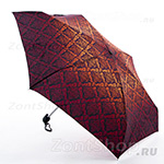Зонт женский Zest 25519 7562 Орнамент Бордовый