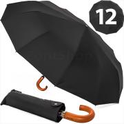 Зонт AMEYOKE OK69-12HW (01) Черный