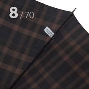 Зонт трость Три Слона M2182 (L) 11460 Клетка (гладкая ручка)