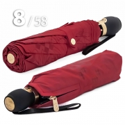 Зонт Три Слона L-3898 (C) 18369 Цветы Графика Красный