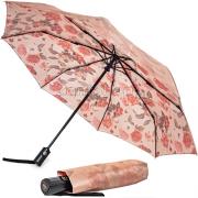 Зонт Три Слона L-3880 (A) 18774 Пионы двухсторонний золотой (сатин)