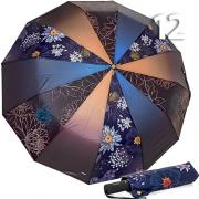 Зонт Три Слона L-3121 (C/25) 18752 Цветы, Коричневый