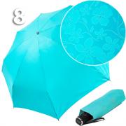 Зонт Три Слона L-4806 (I) 18809 Цветы Голубой, компактный