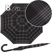 Зонт трость Три Слона M2182 (L) 11456 Клетка (гладкая ручка)
